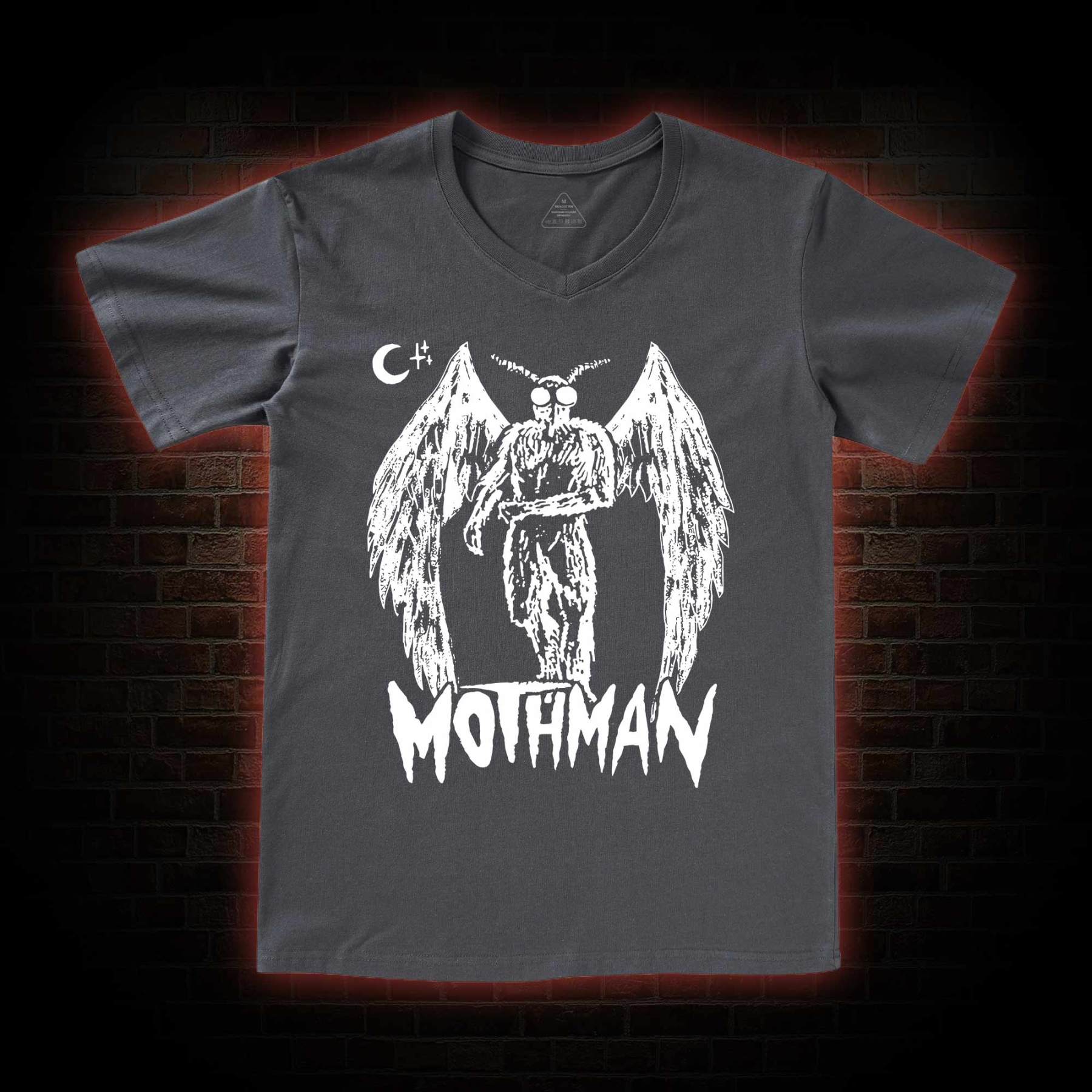 Mothman V-Neck Classic T-Shirt