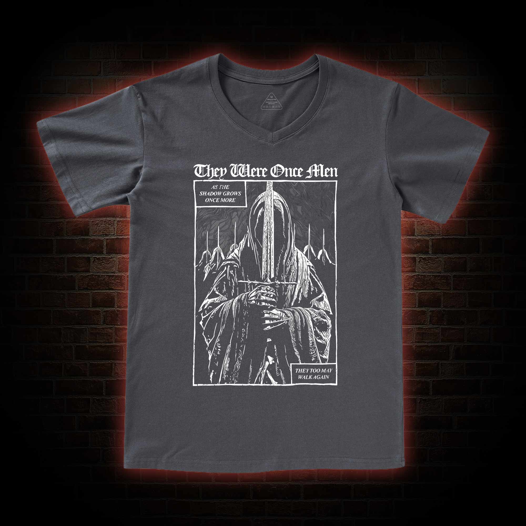  They Were Once Men V-Neck Classic T-Shirt