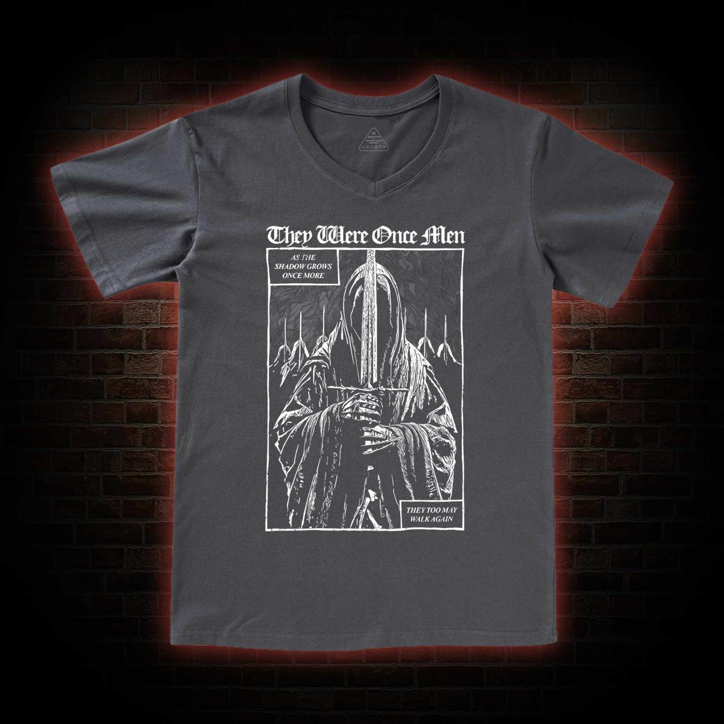  They Were Once Men V-Neck Classic T-Shirt