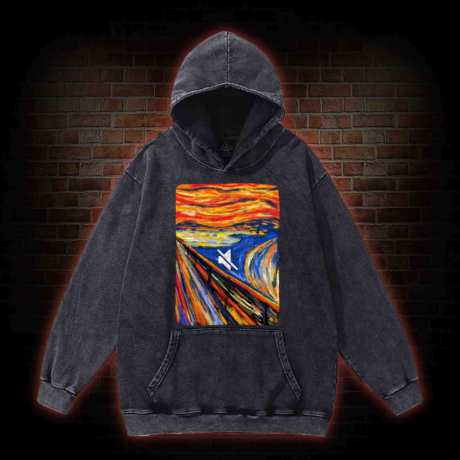 Silence Washed Hoodie