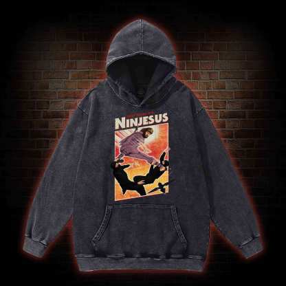 Ninjesus Washed Hoodie