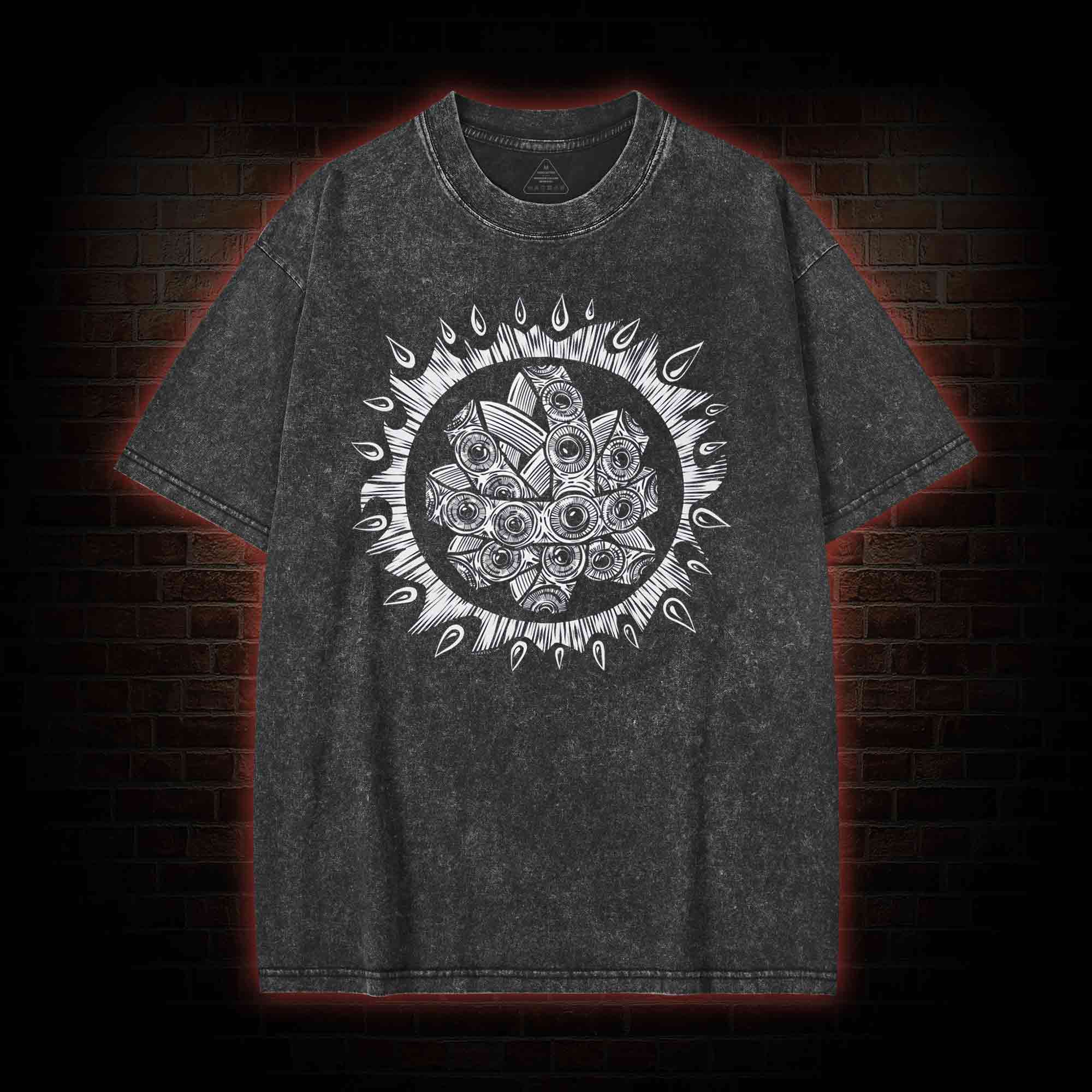 Biblically Accurate Angel Washed T-shirt