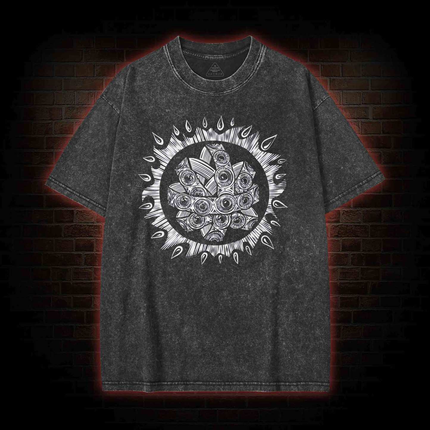 Biblically Accurate Angel Washed T-shirt