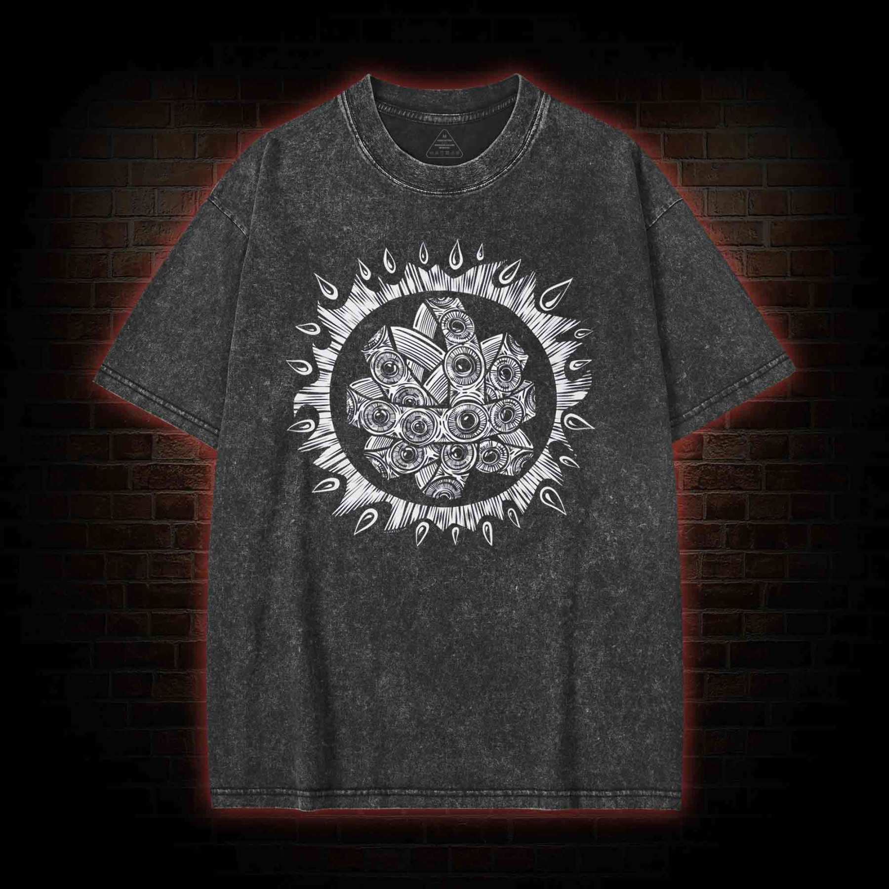 Biblically Accurate Angel Washed T-shirt