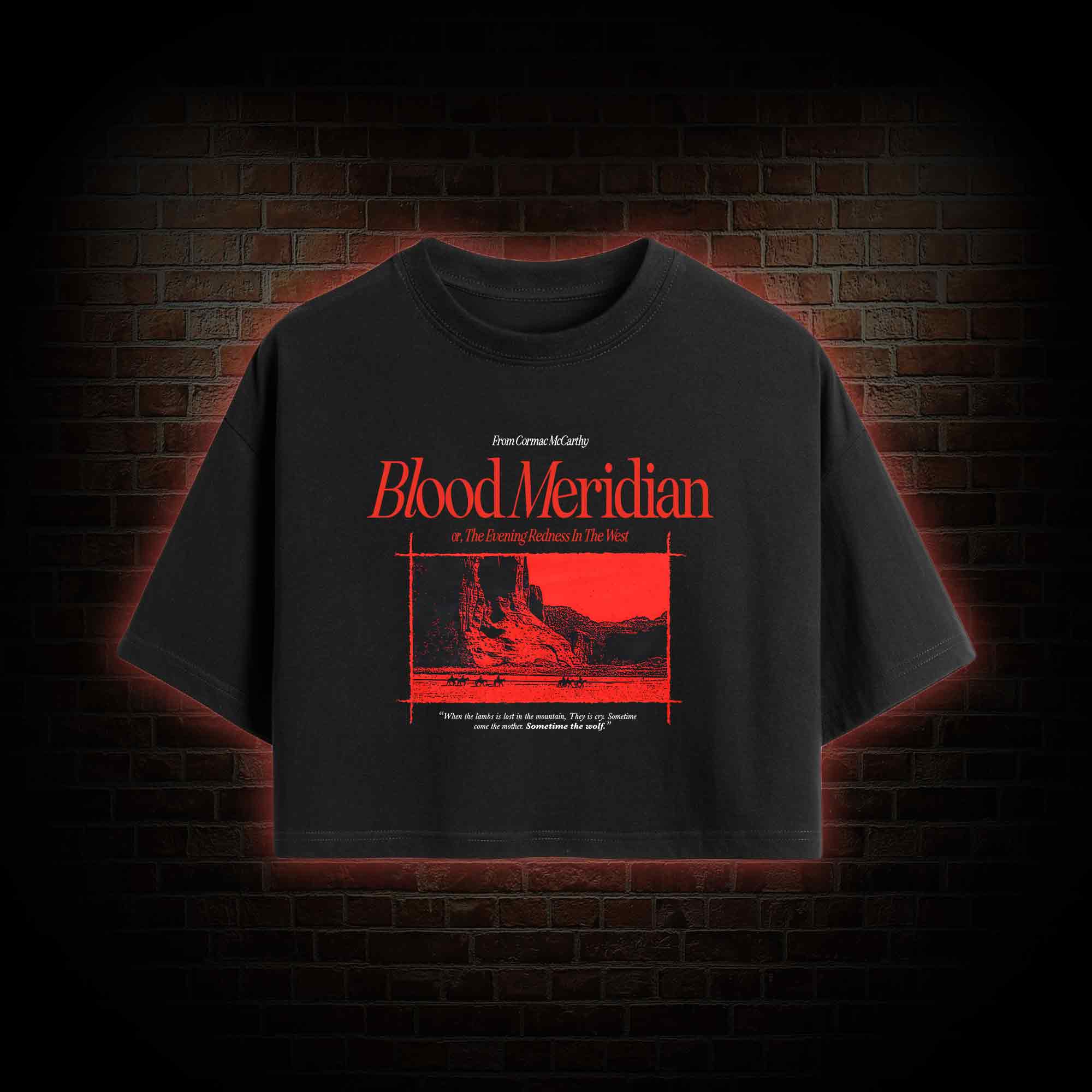 Blood Meridian Crop Top