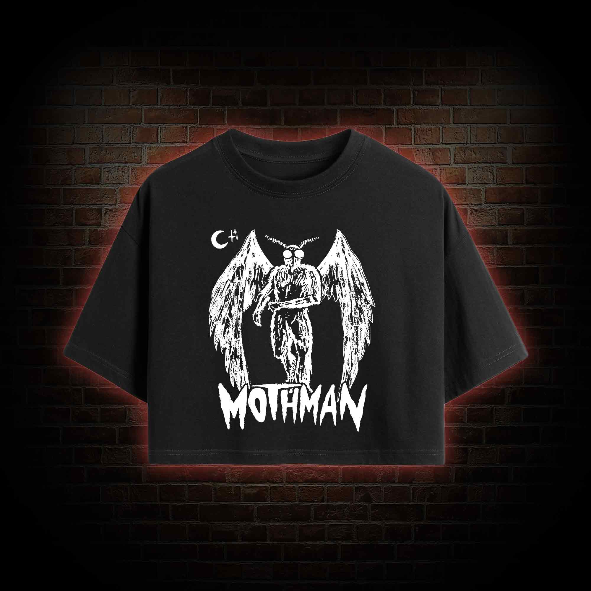 Mothman Crop Top