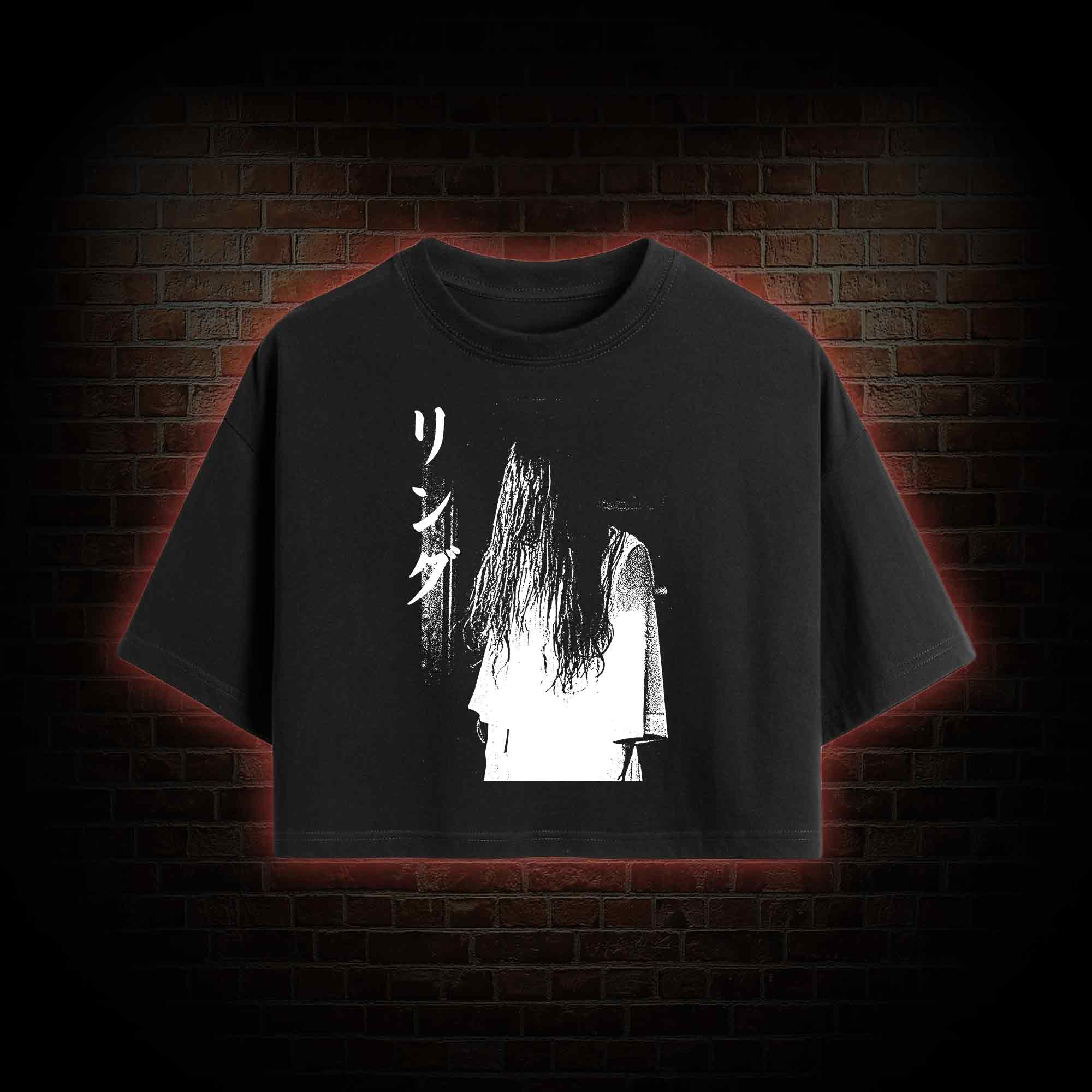 Vintage Ghost Crop Top