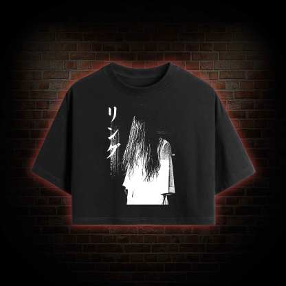 Vintage Ghost Crop Top