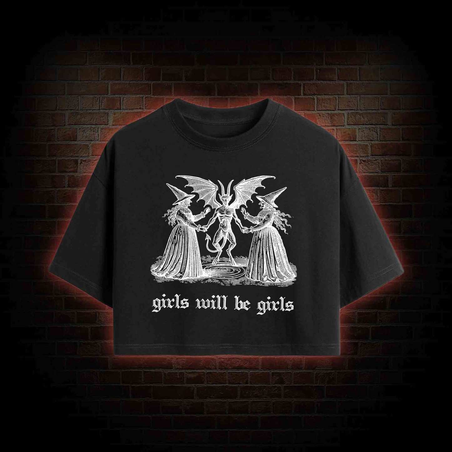 Girls Will Be Girls Crop Top
