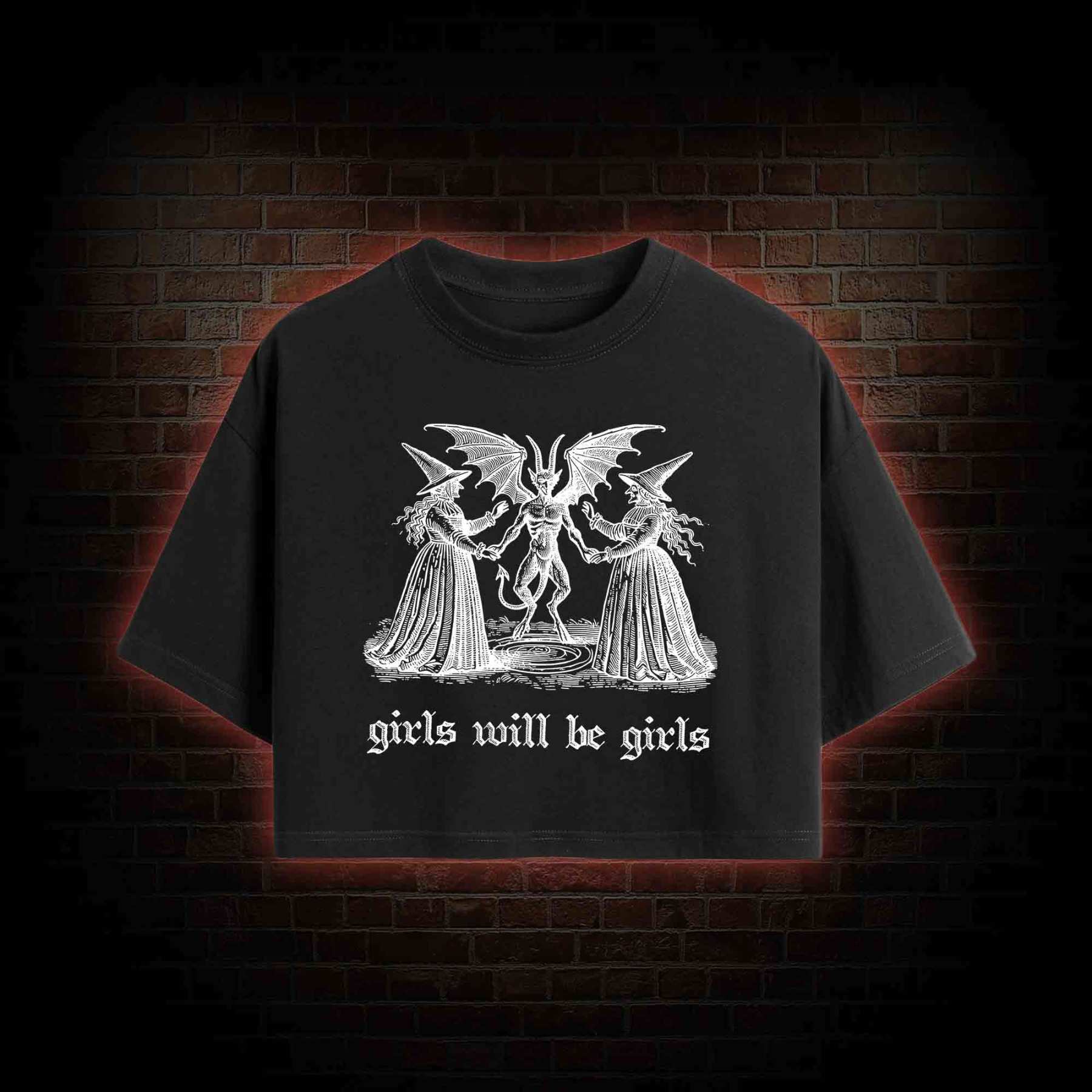 Girls Will Be Girls Crop Top