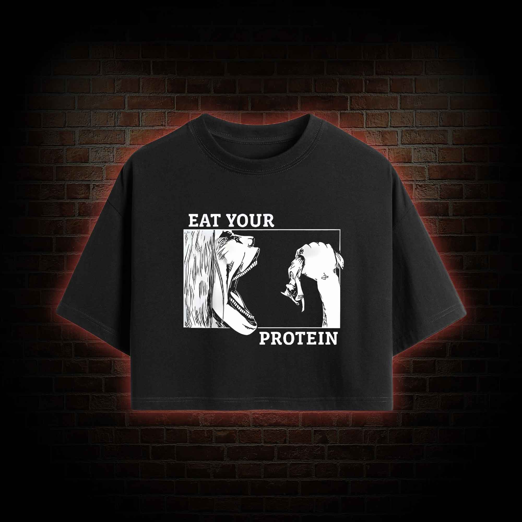 Eat Your Protein Crop Top