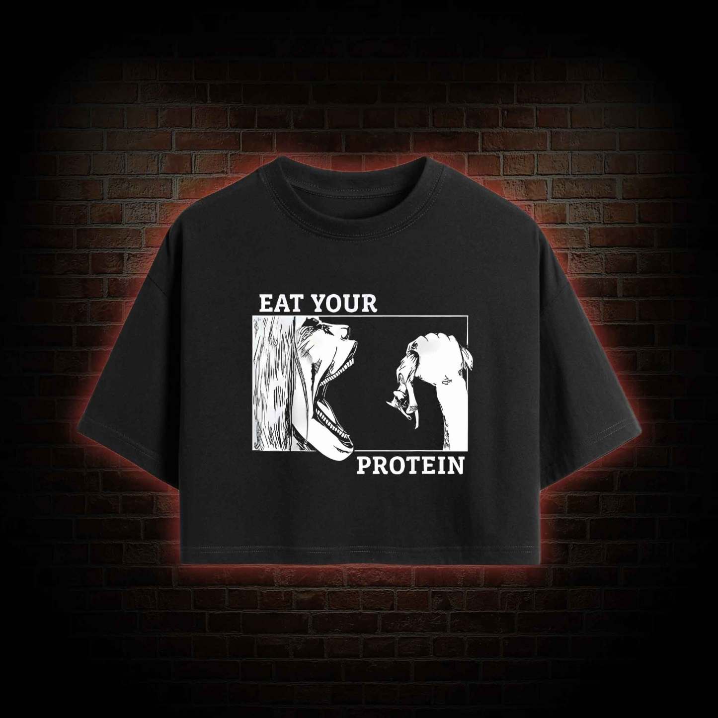 Eat Your Protein Crop Top