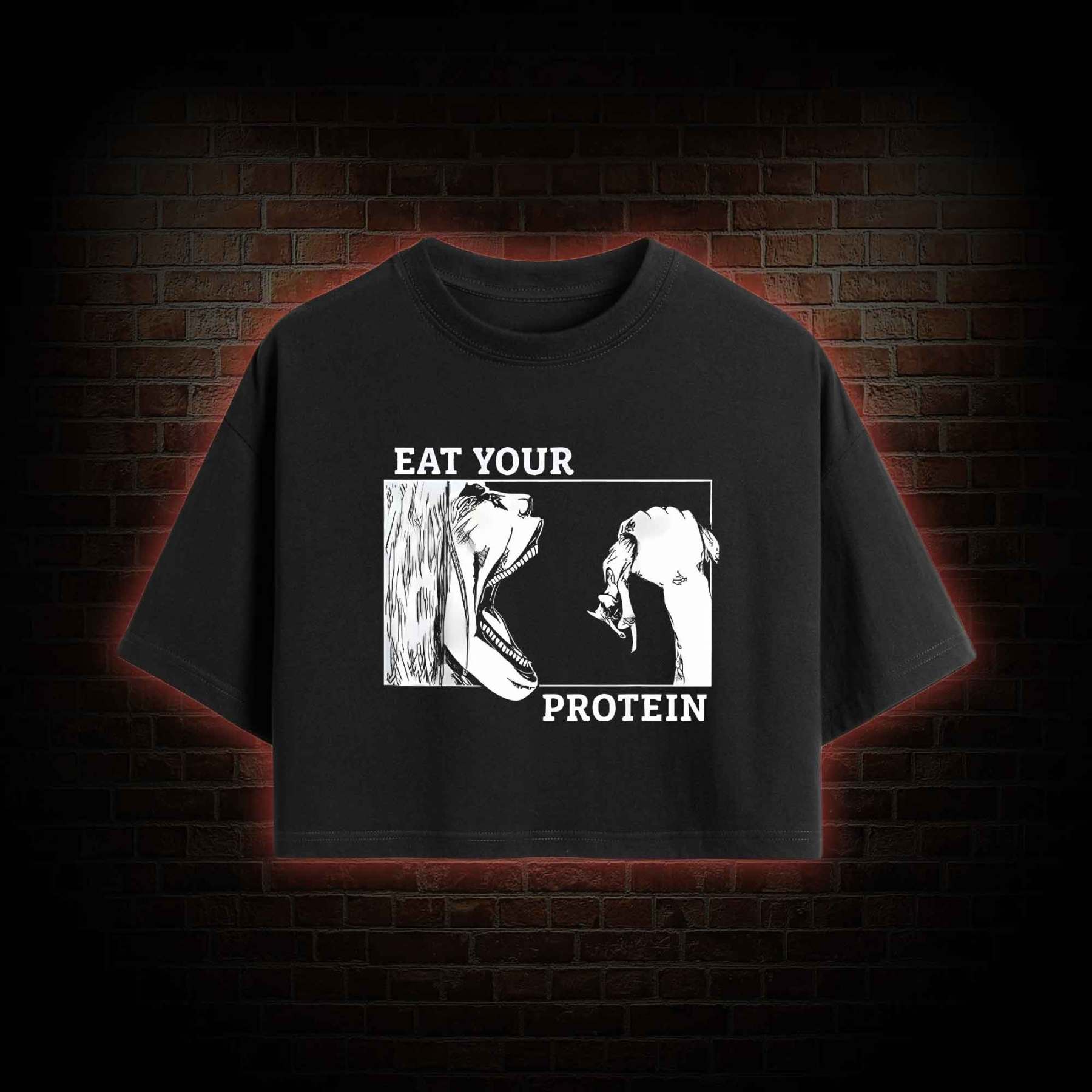 Eat Your Protein Crop Top