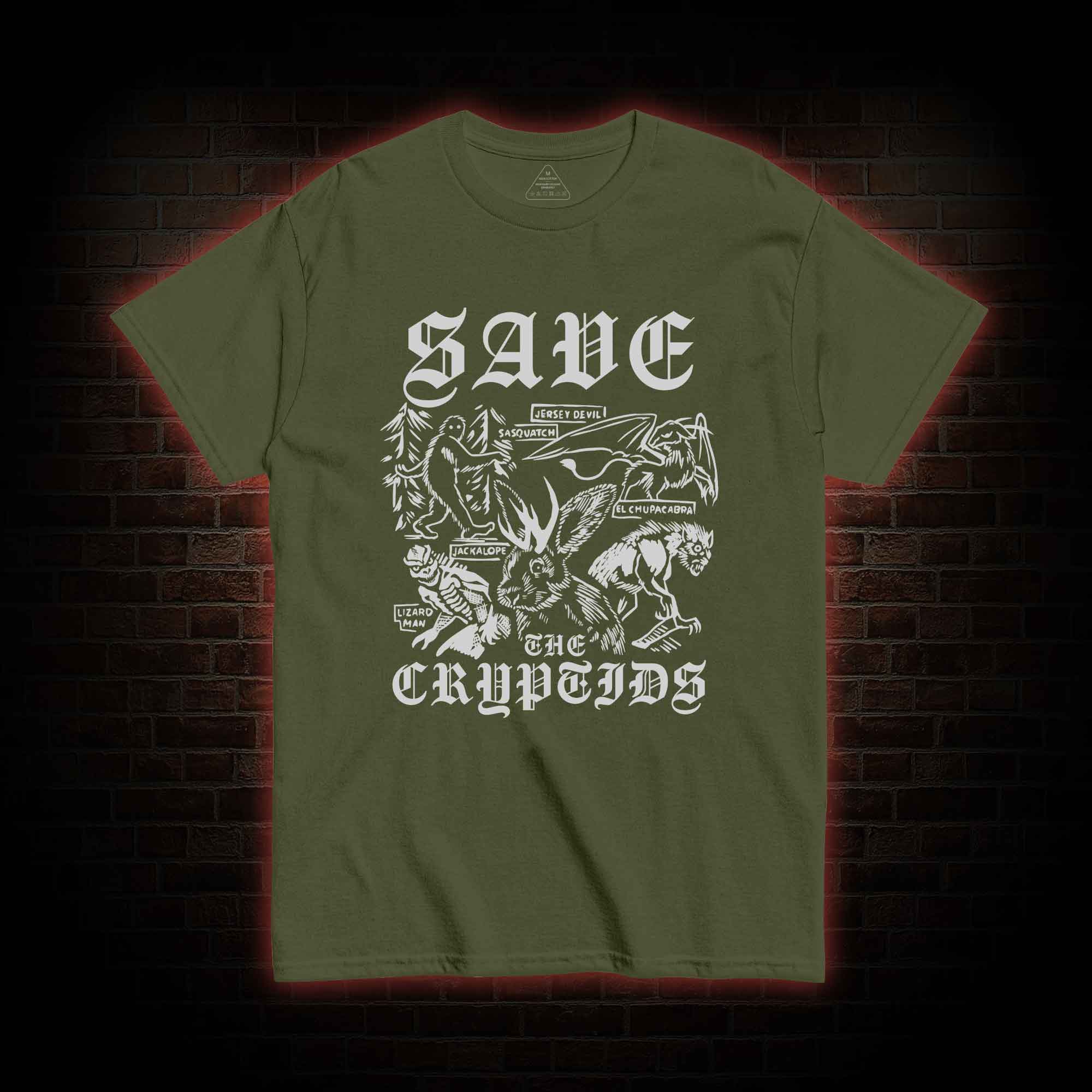Save the Cryptids T-shirt
