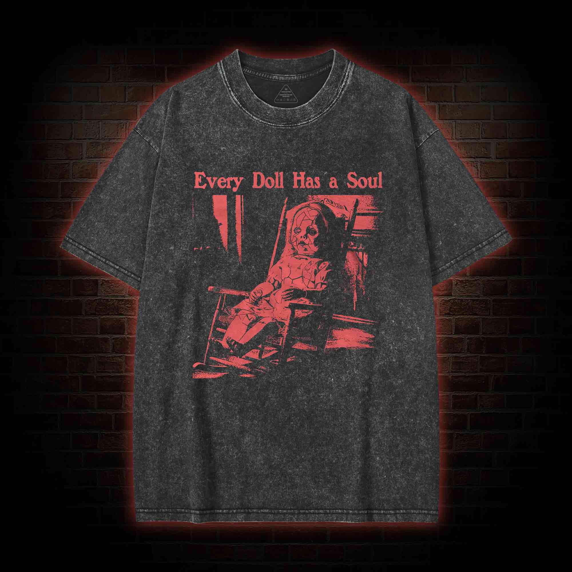 Every Doll Has a Soul Washed T-shirt