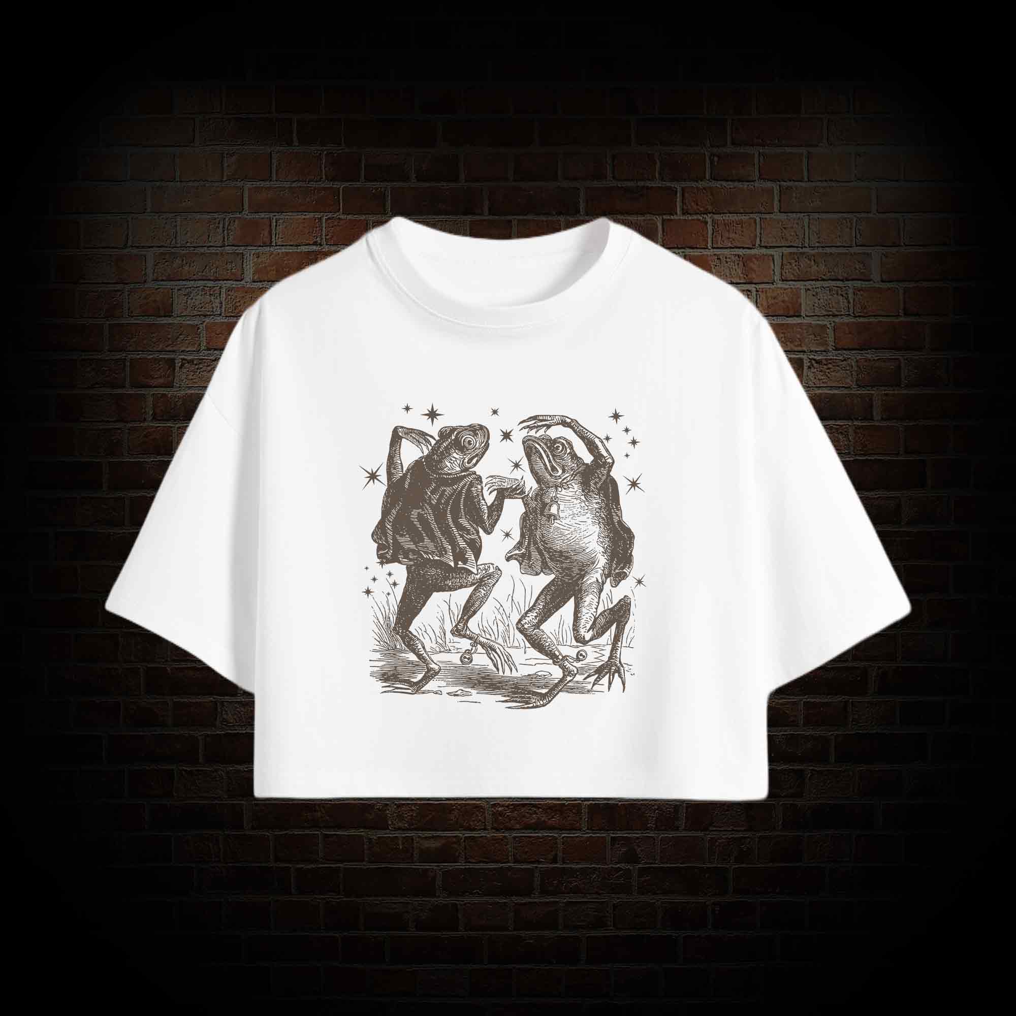 Dancing Frogs Crop Top