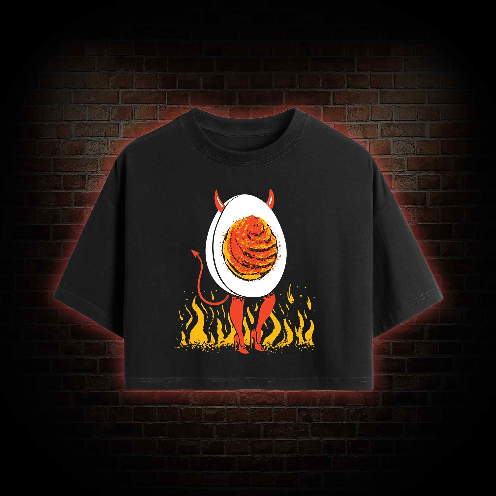 Deviled Egg Crop Top