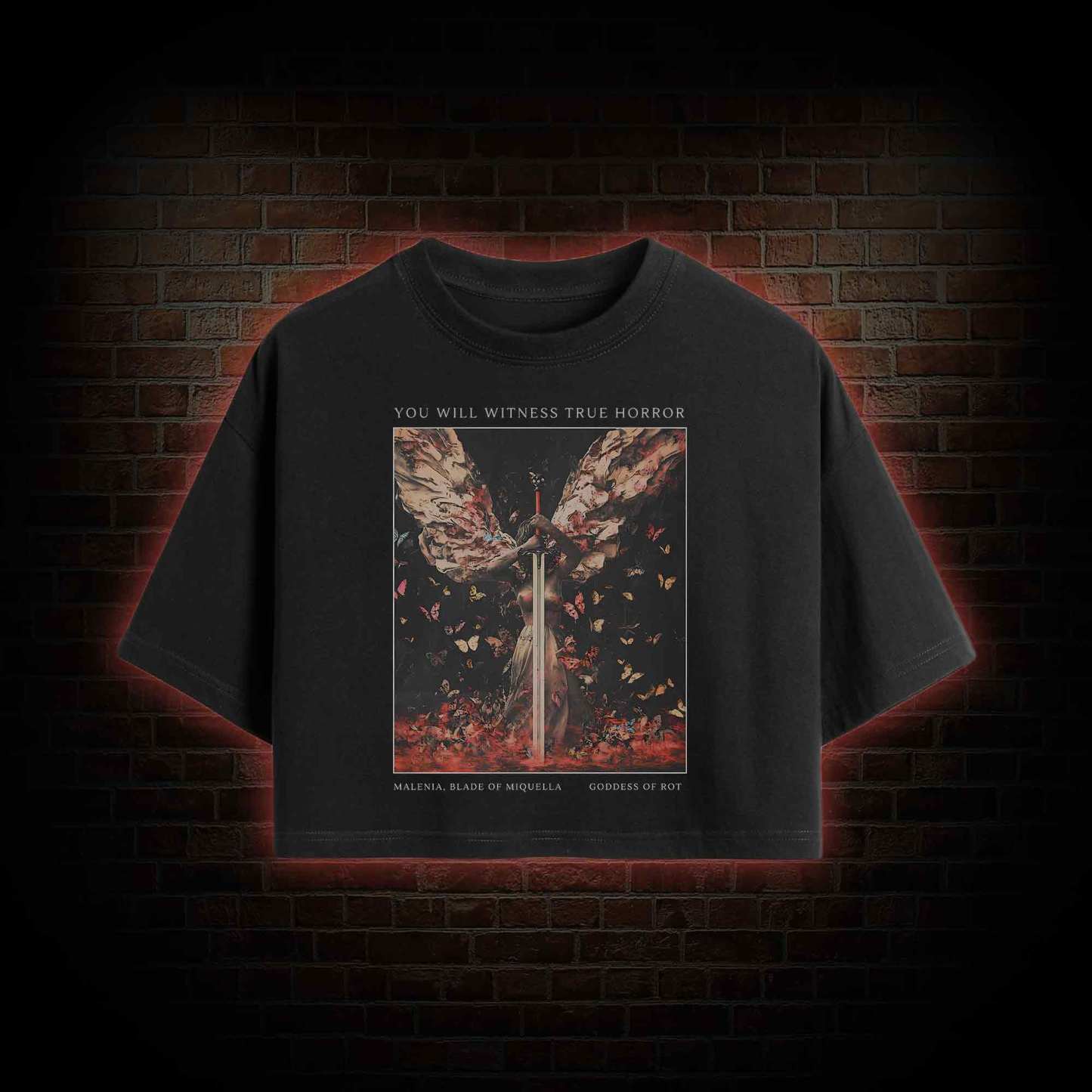 Goddess of Rot Crop Top