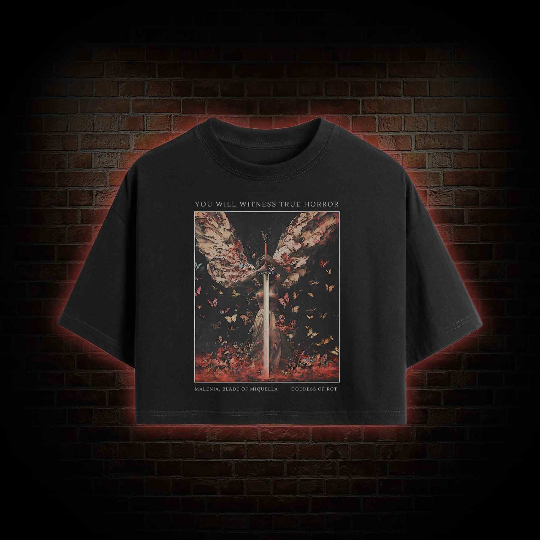 Goddess of Rot Crop Top