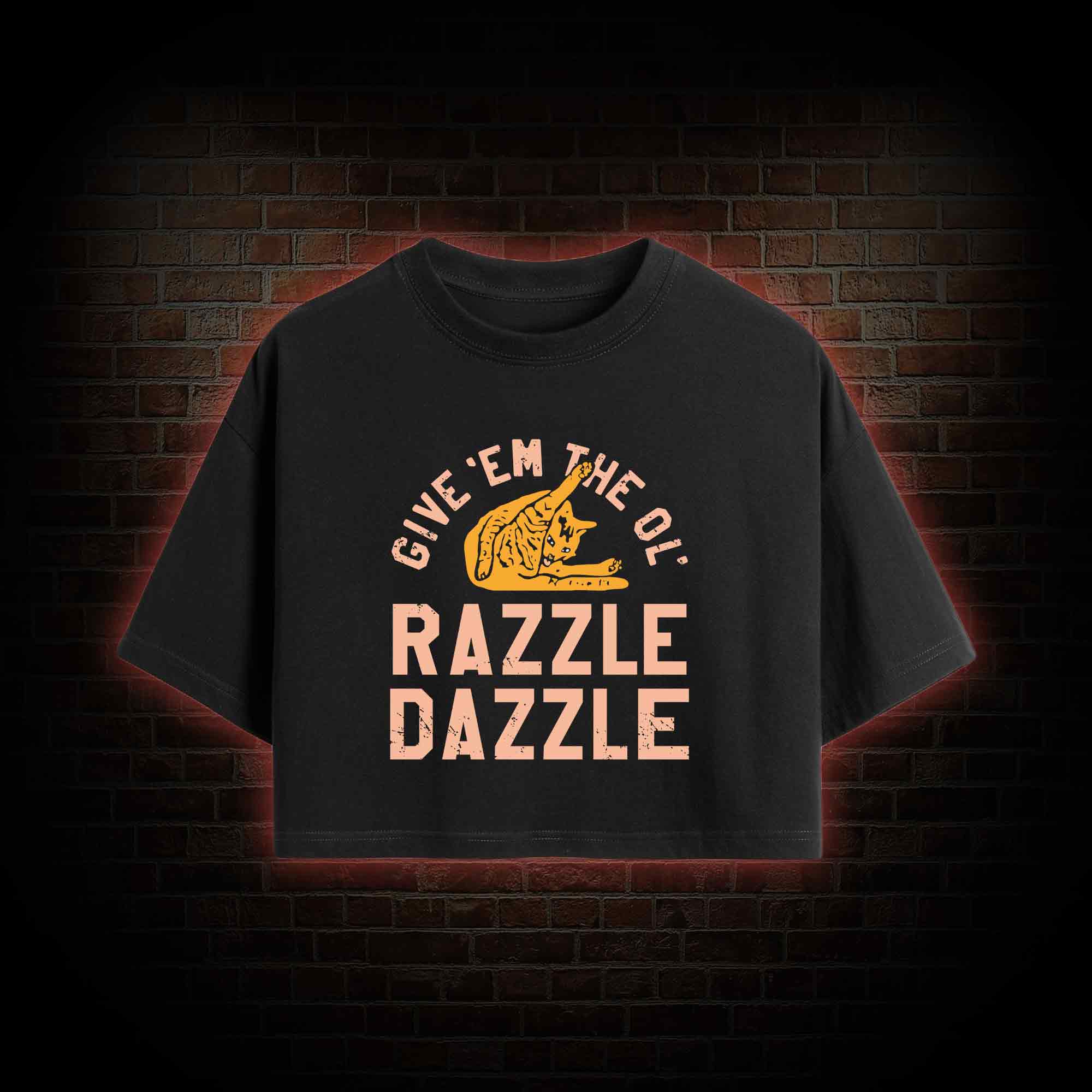 Razzle Dazzle Crop Top