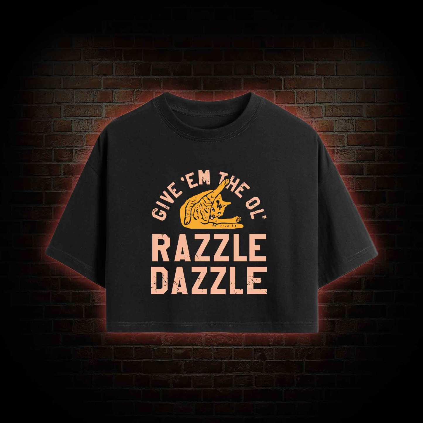 Razzle Dazzle Crop Top