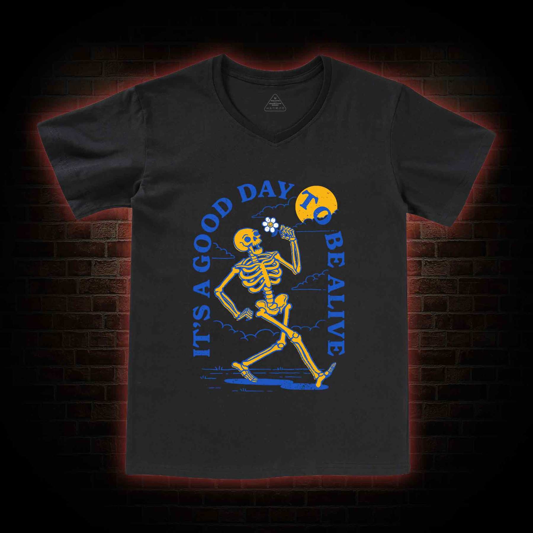 It's A Good Day To Be Alive V-Neck Classic T-Shirt