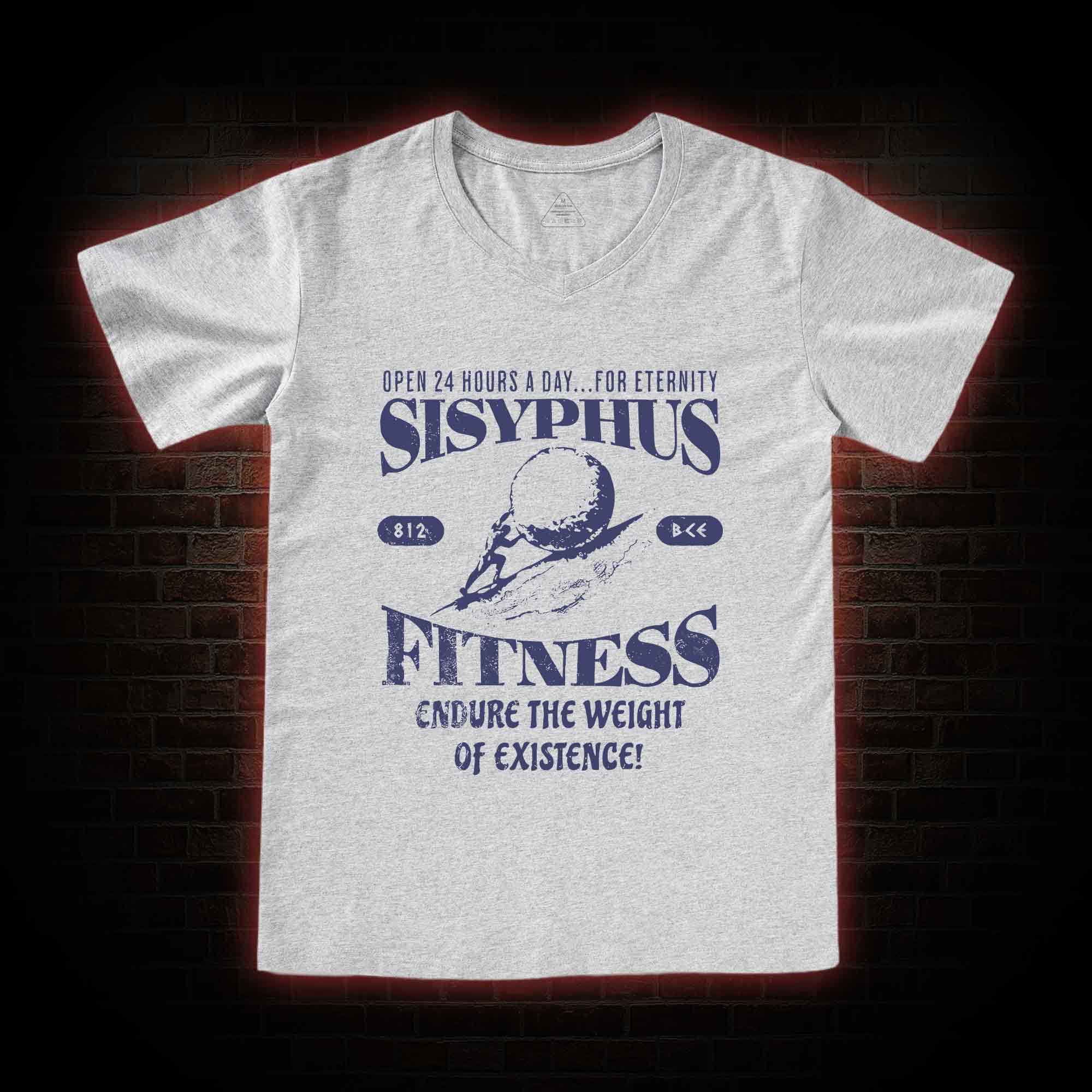 Sisyphus Fitness V-Neck Classic T-Shirt