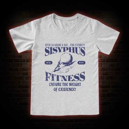 Sisyphus Fitness V-Neck Classic T-Shirt