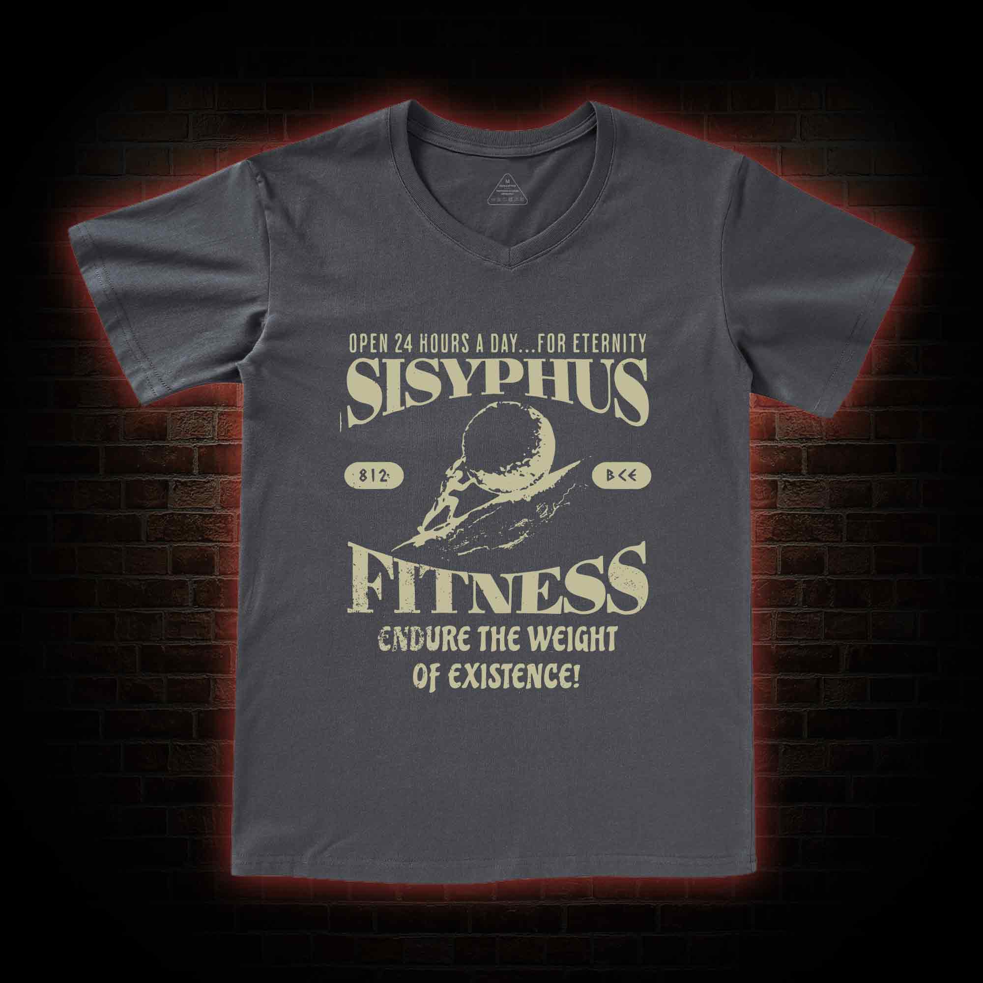 Sisyphus Fitness V-Neck Classic T-Shirt