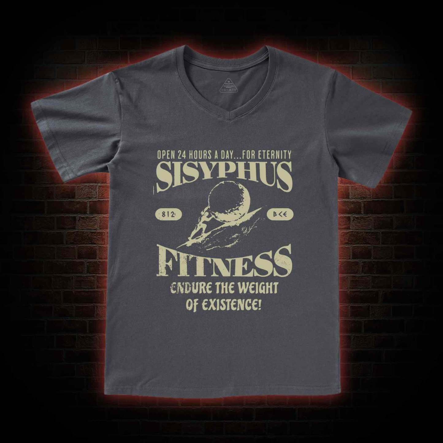 Sisyphus Fitness V-Neck Classic T-Shirt