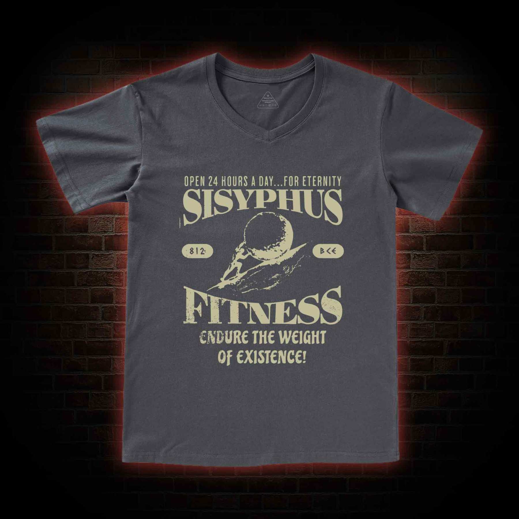 Sisyphus Fitness V-Neck Classic T-Shirt