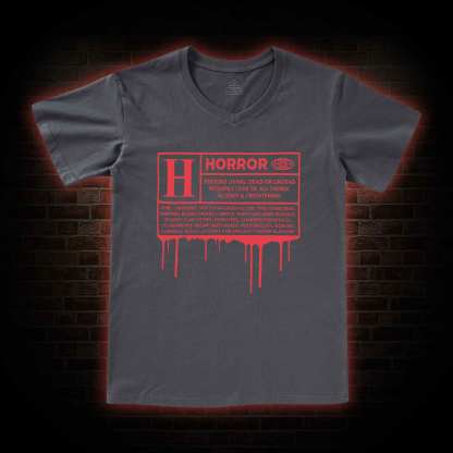 Horror Rating V-Neck Classic T-Shirt