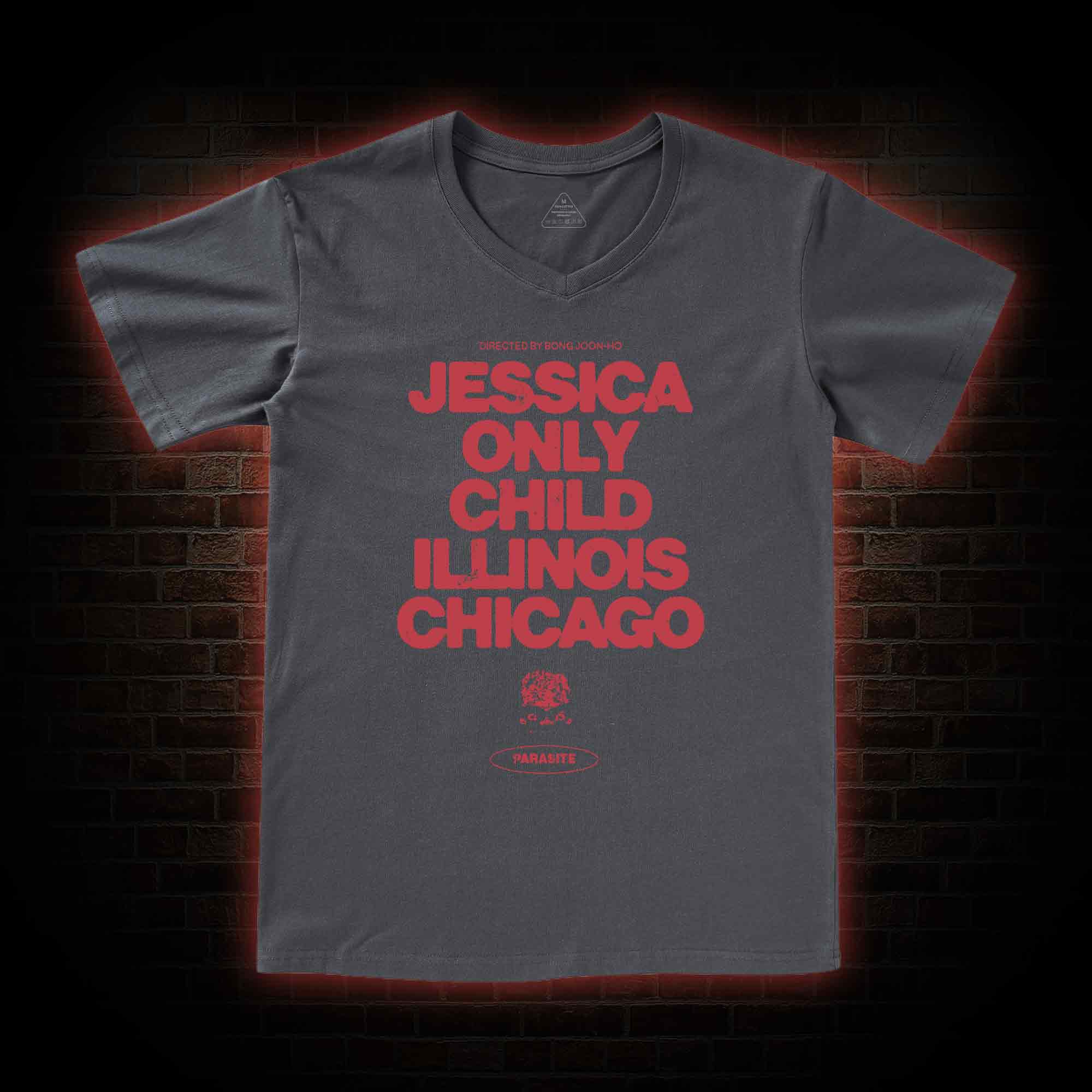 Jessica Only Child V-Neck Classic T-Shirt