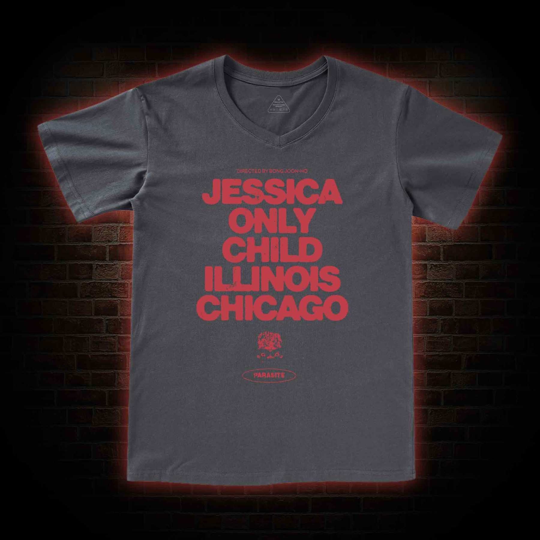 Jessica Only Child V-Neck Classic T-Shirt