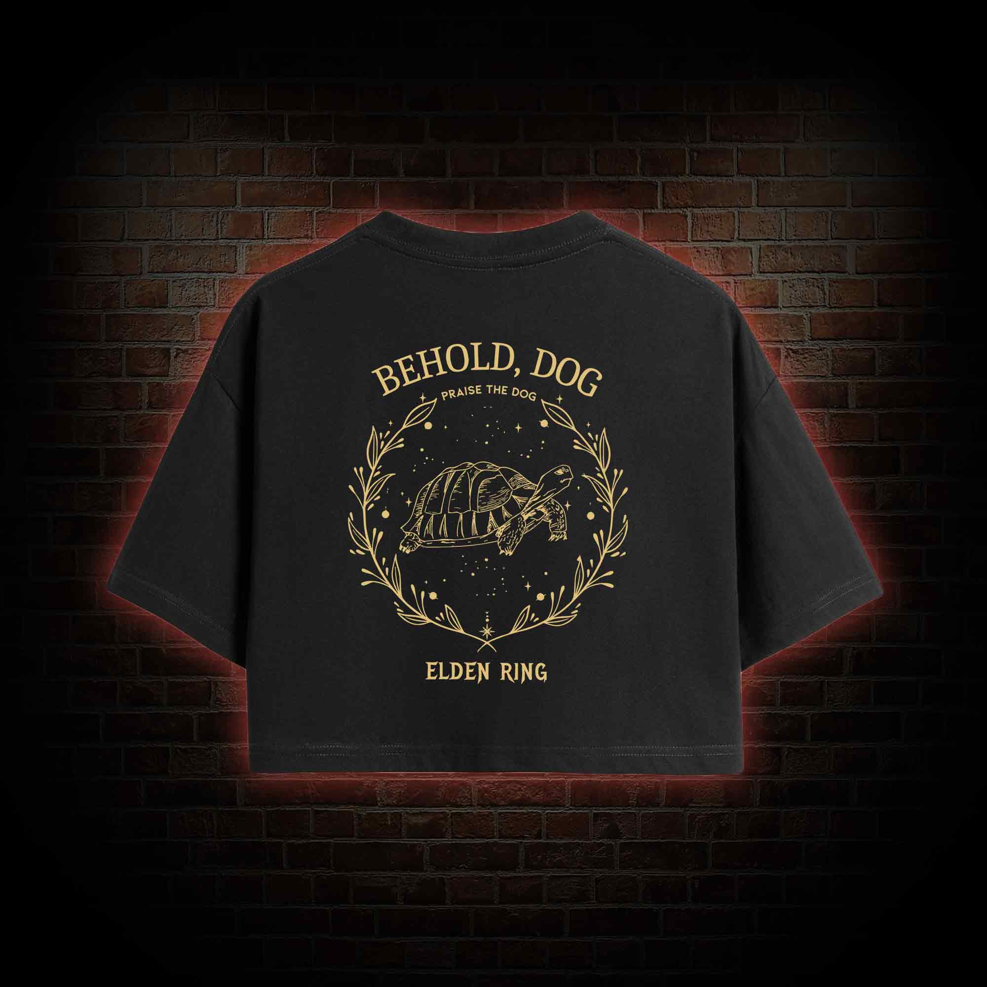 Behold Dog Crop Top