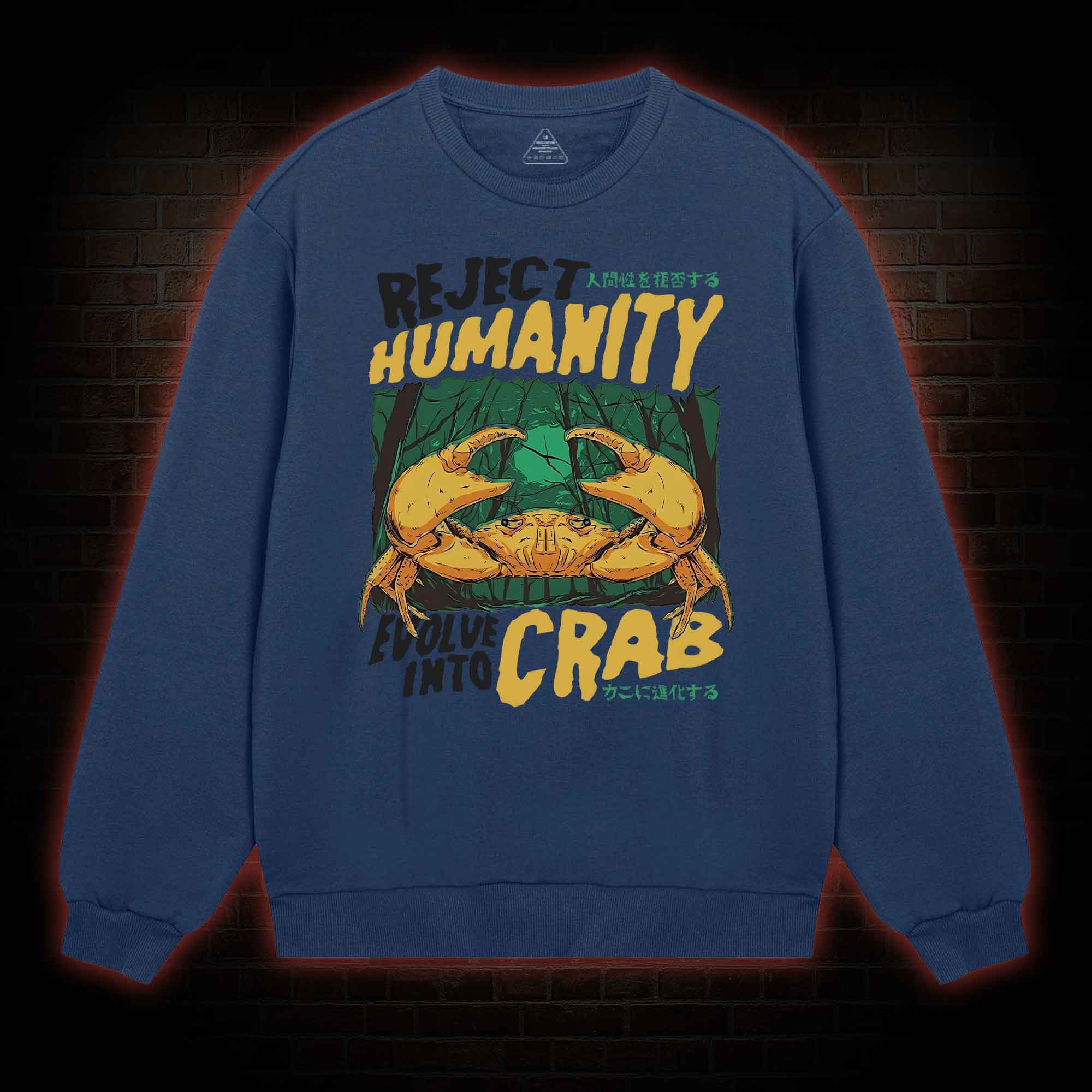 Reject Humanity Crab Sweatshirt