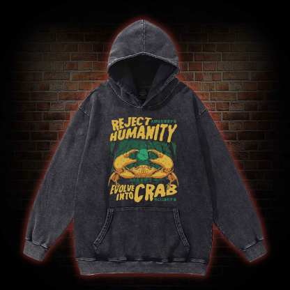 Reject Humanity Crab Washed Hoodie