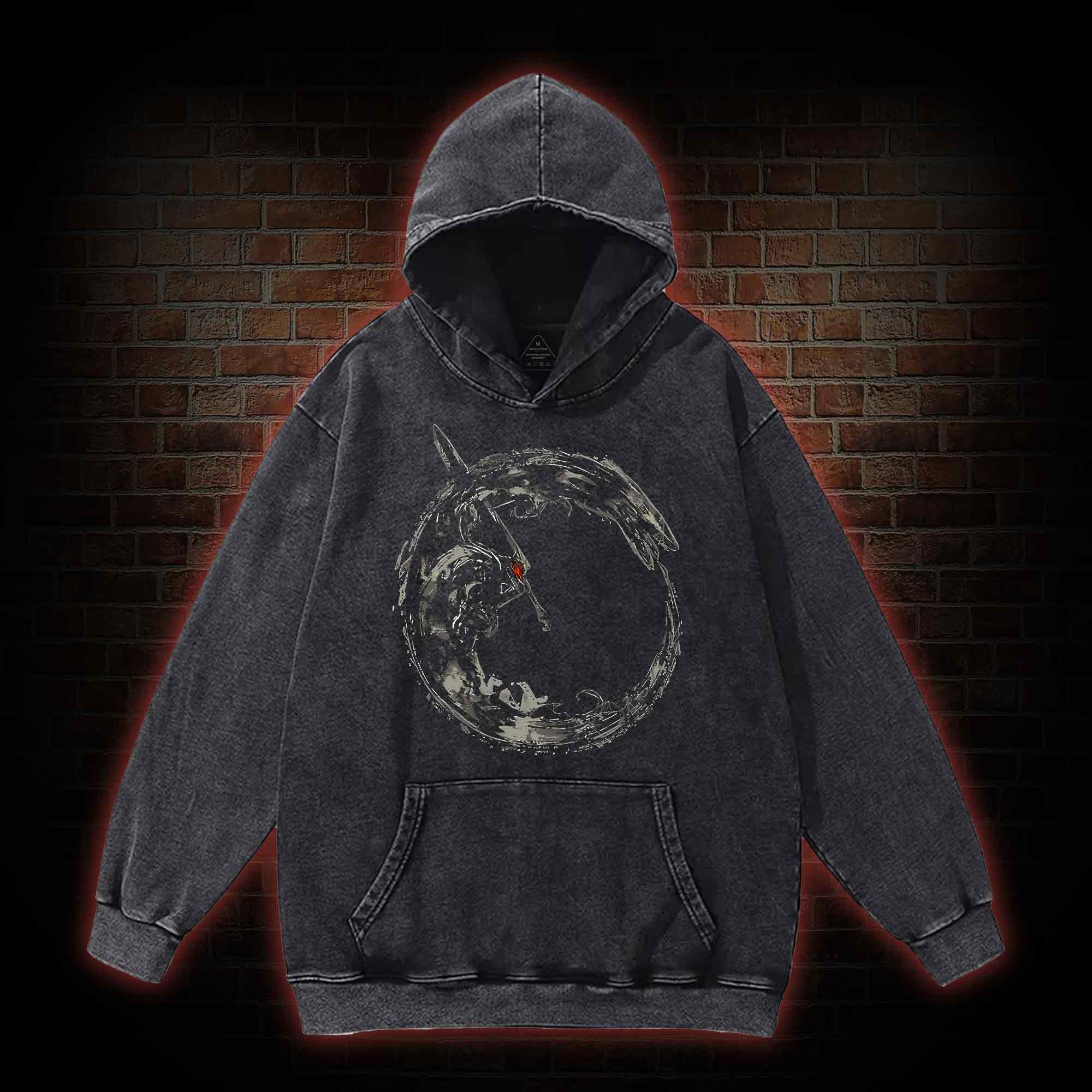 Ouroboros Washed Hoodie