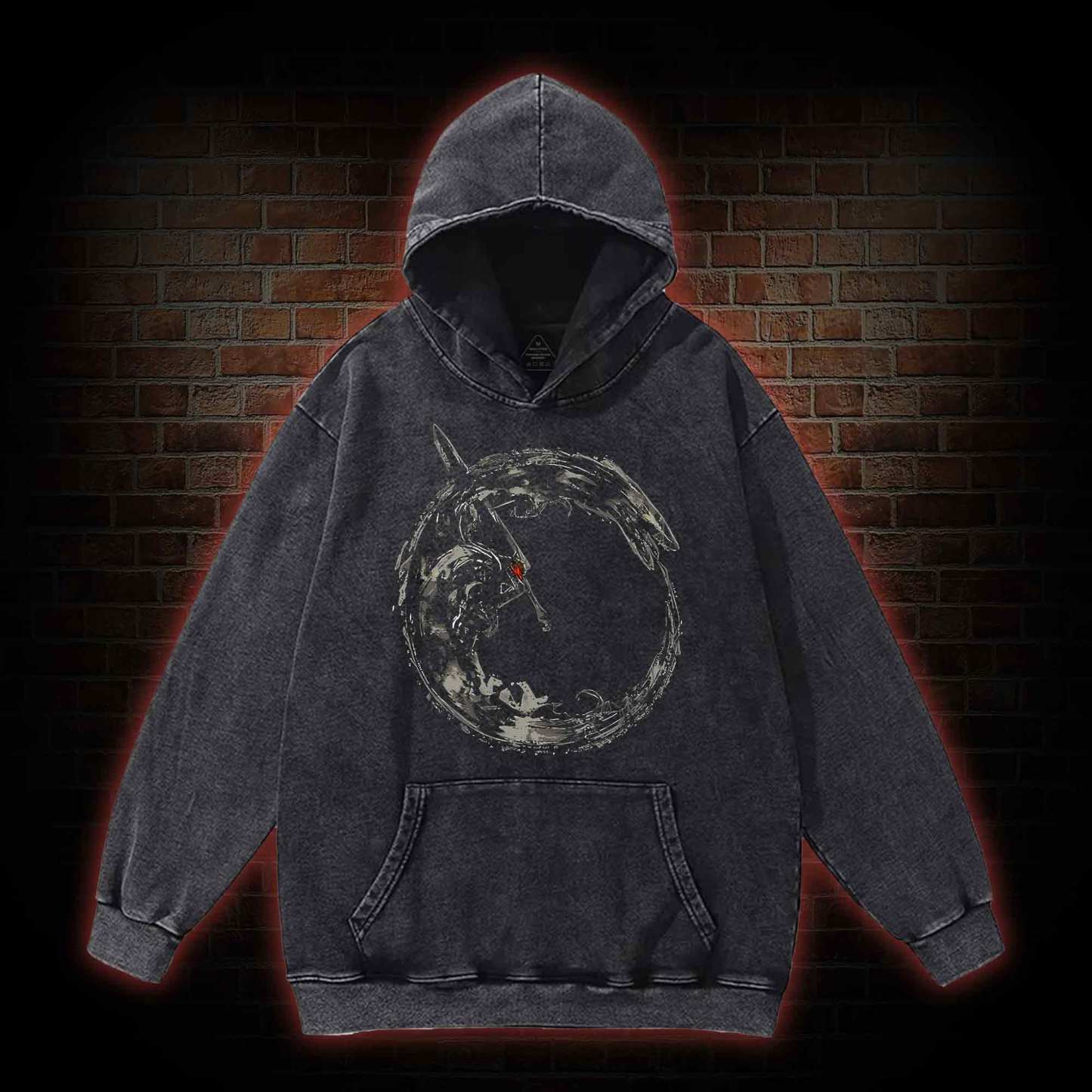 Ouroboros Washed Hoodie