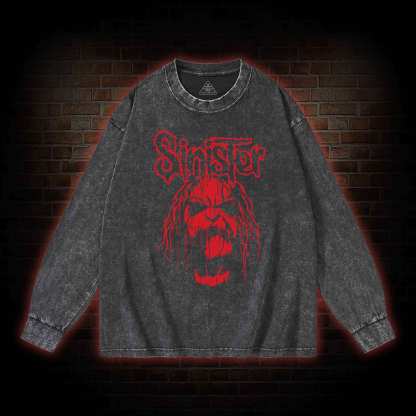 Pyschosinner Washed Long-Sleeve T-shirt