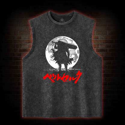 There’s No Paradise for You to Escape Washed Tank Top