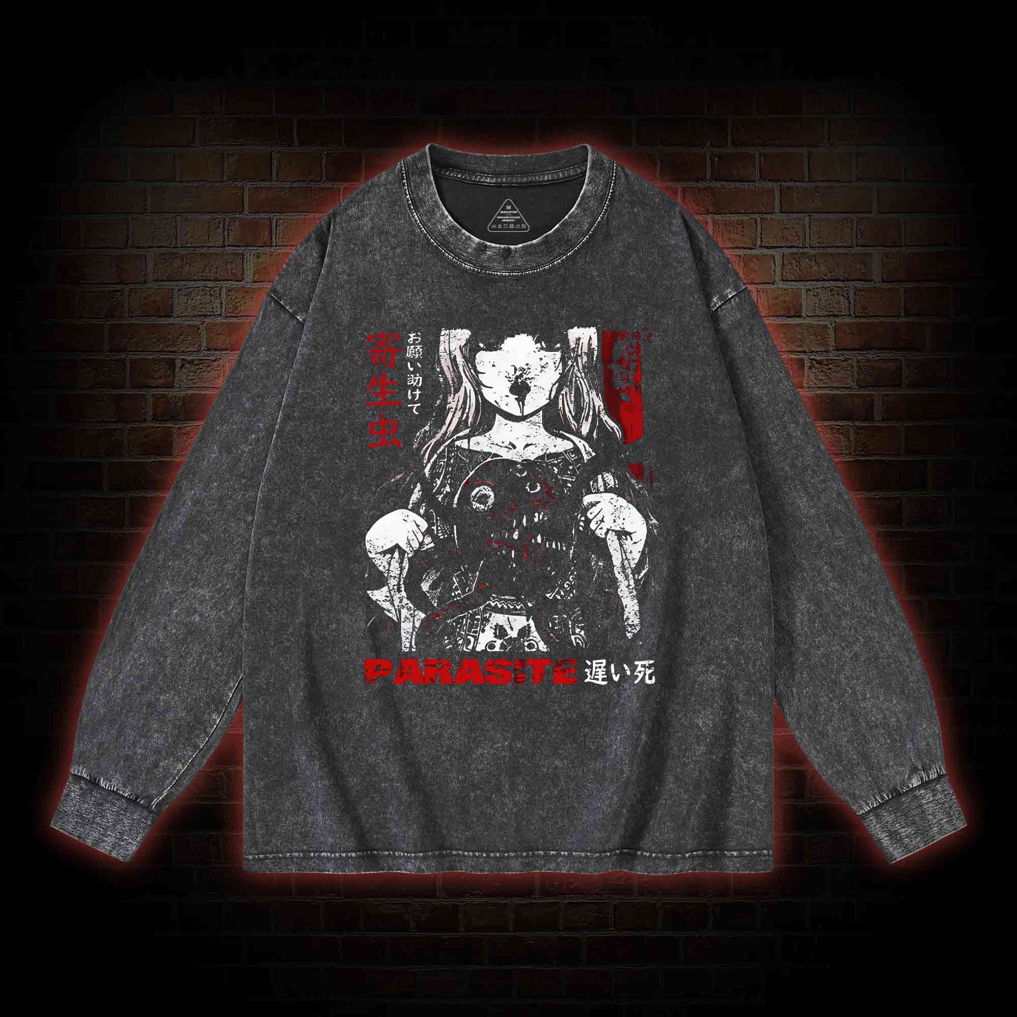 Parasite Washed Long-Sleeve T-shirt