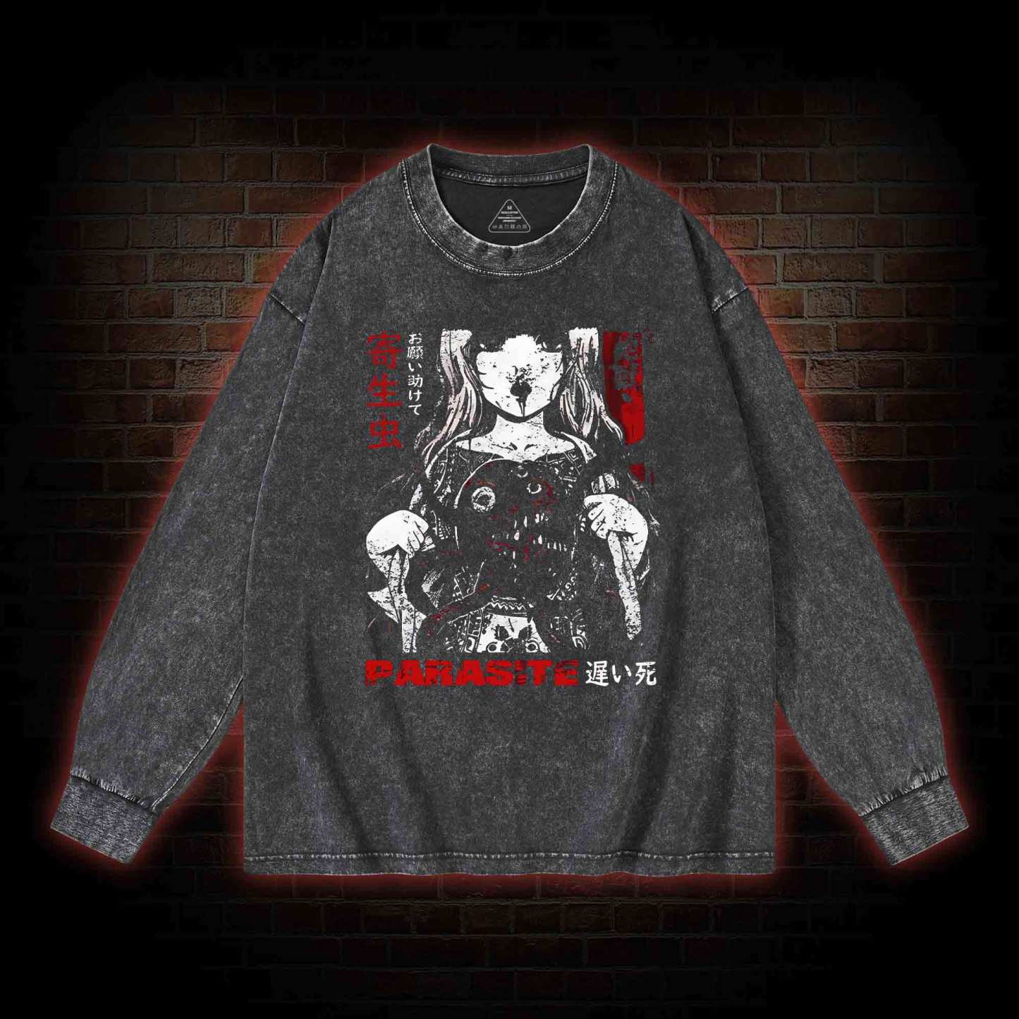 Parasite Washed Long-Sleeve T-shirt