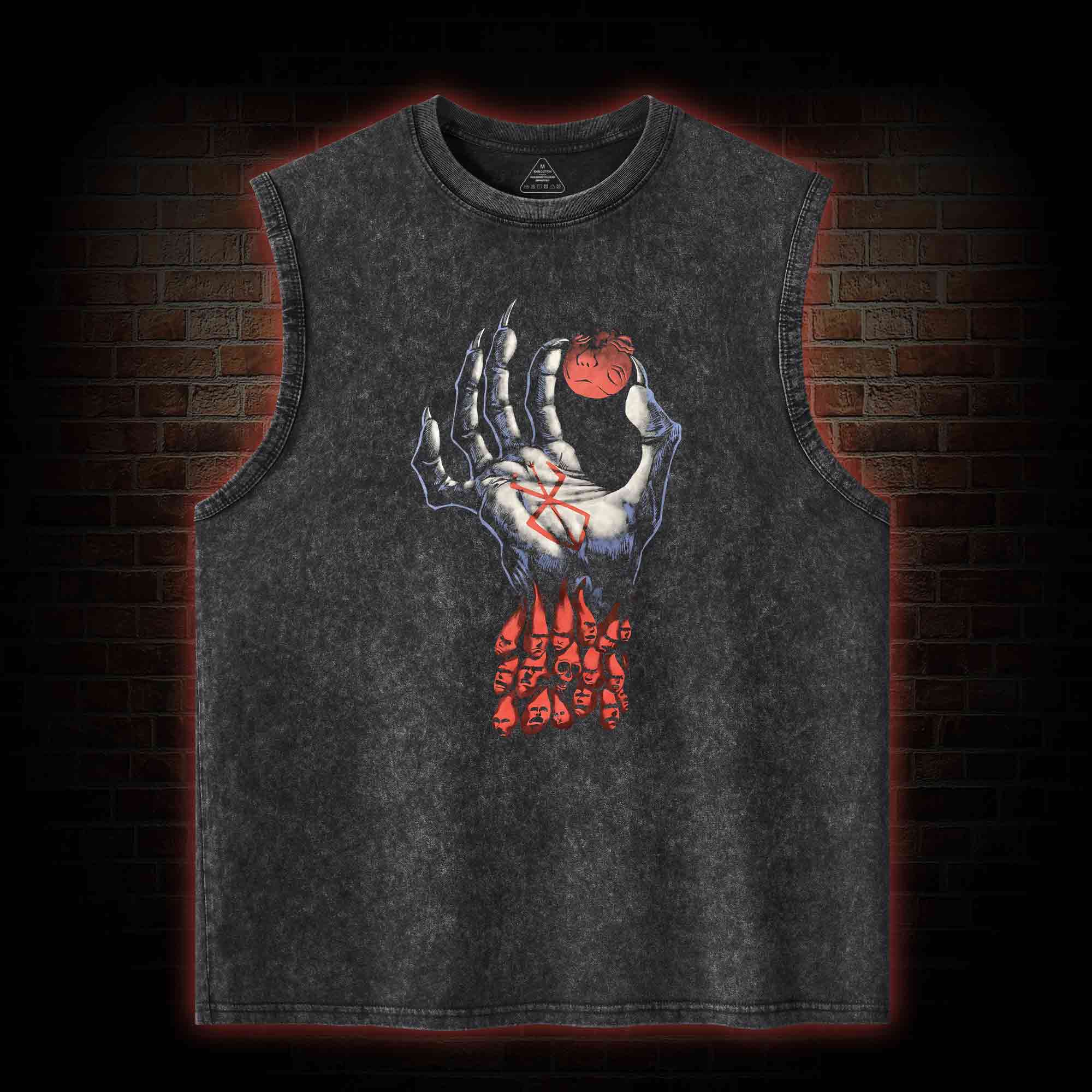 Spiritual Stone Objects Washed Tank Top