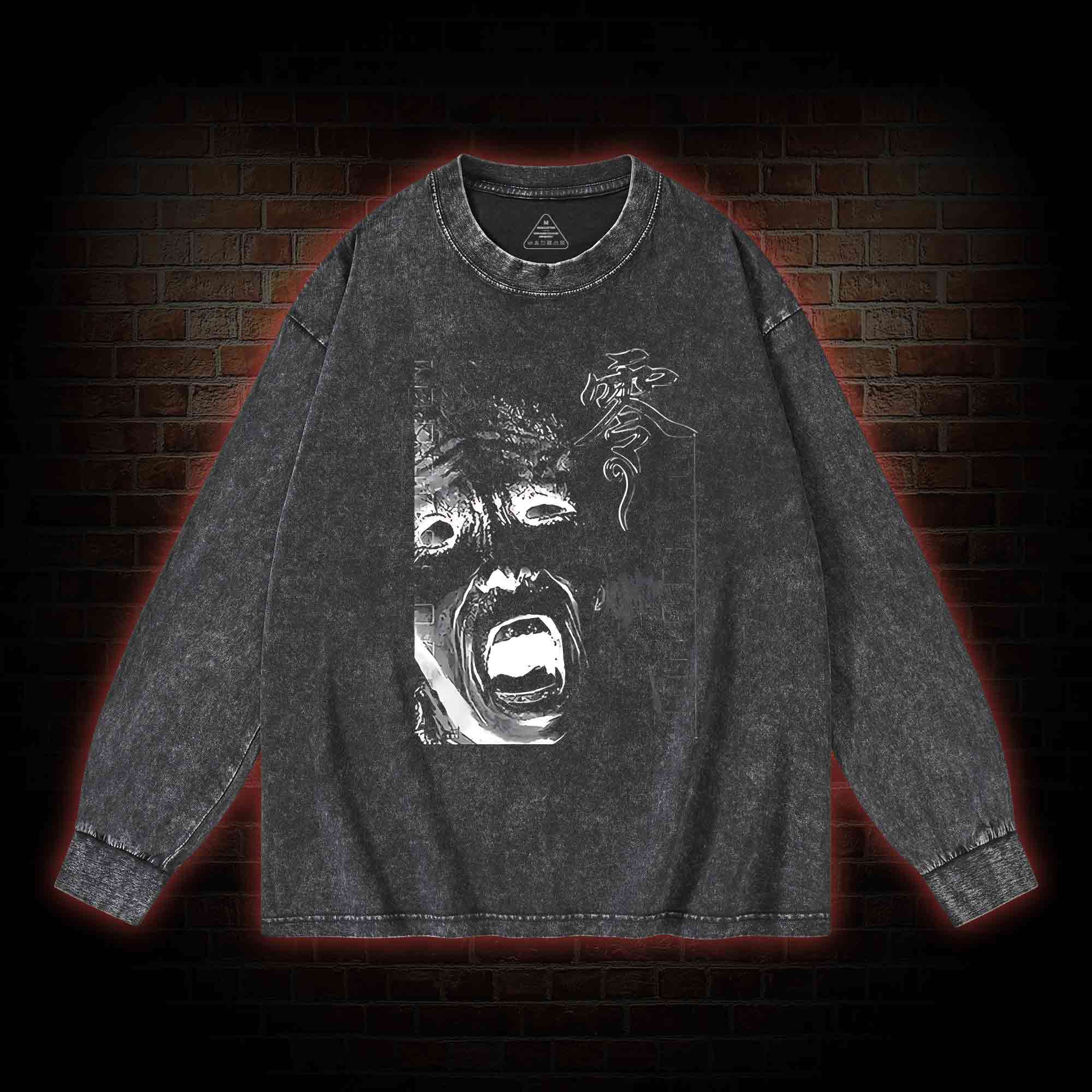 Zero Washed Long-Sleeve T-shirt