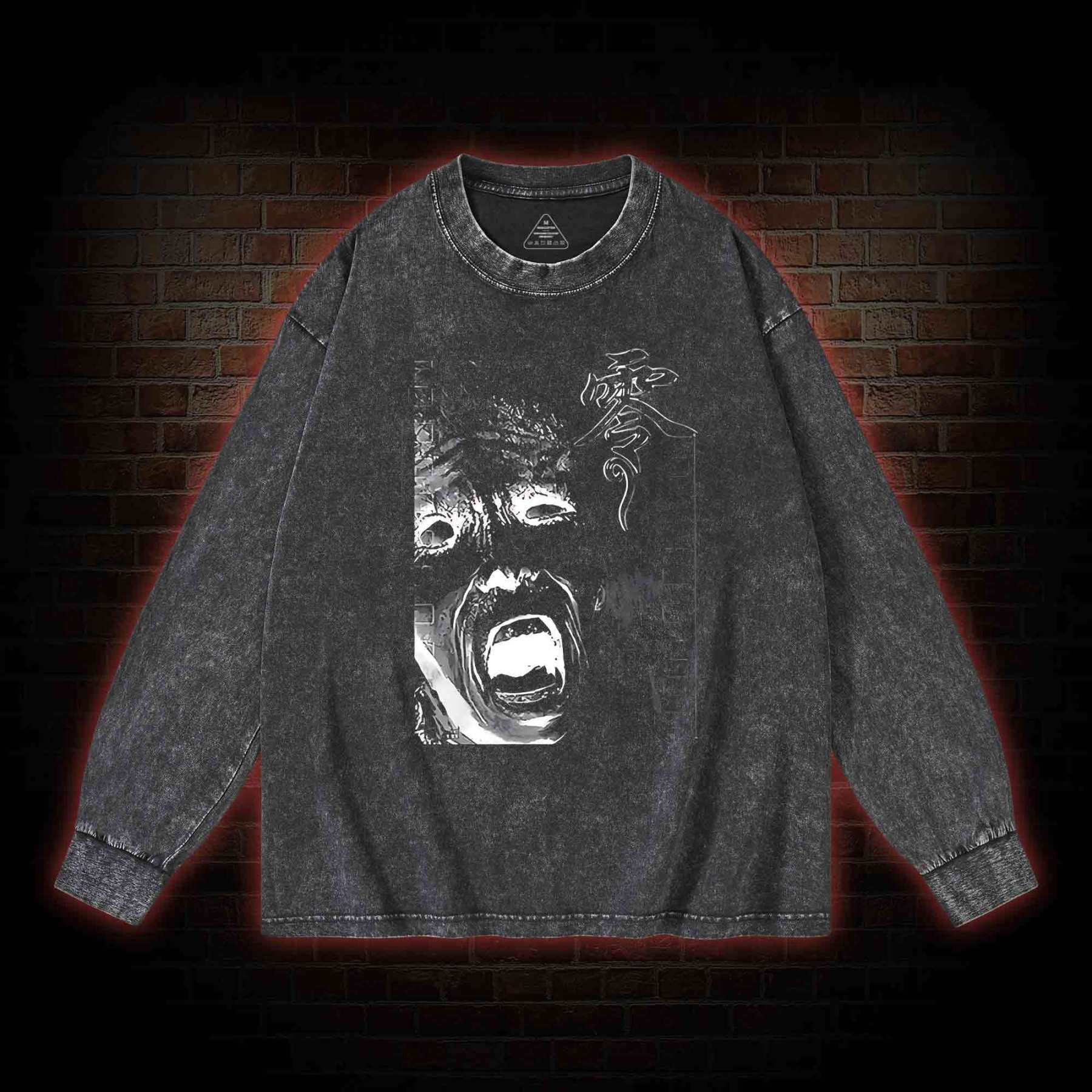 Zero Washed Long-Sleeve T-shirt