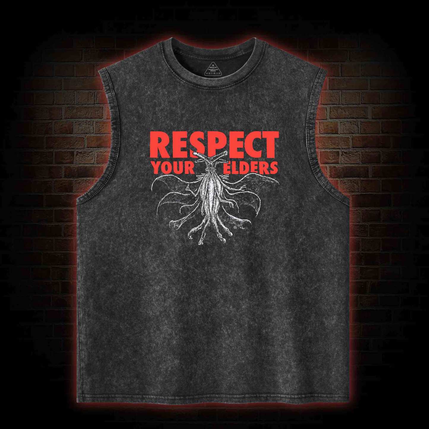 Respect Your Elders Washed Tank Top