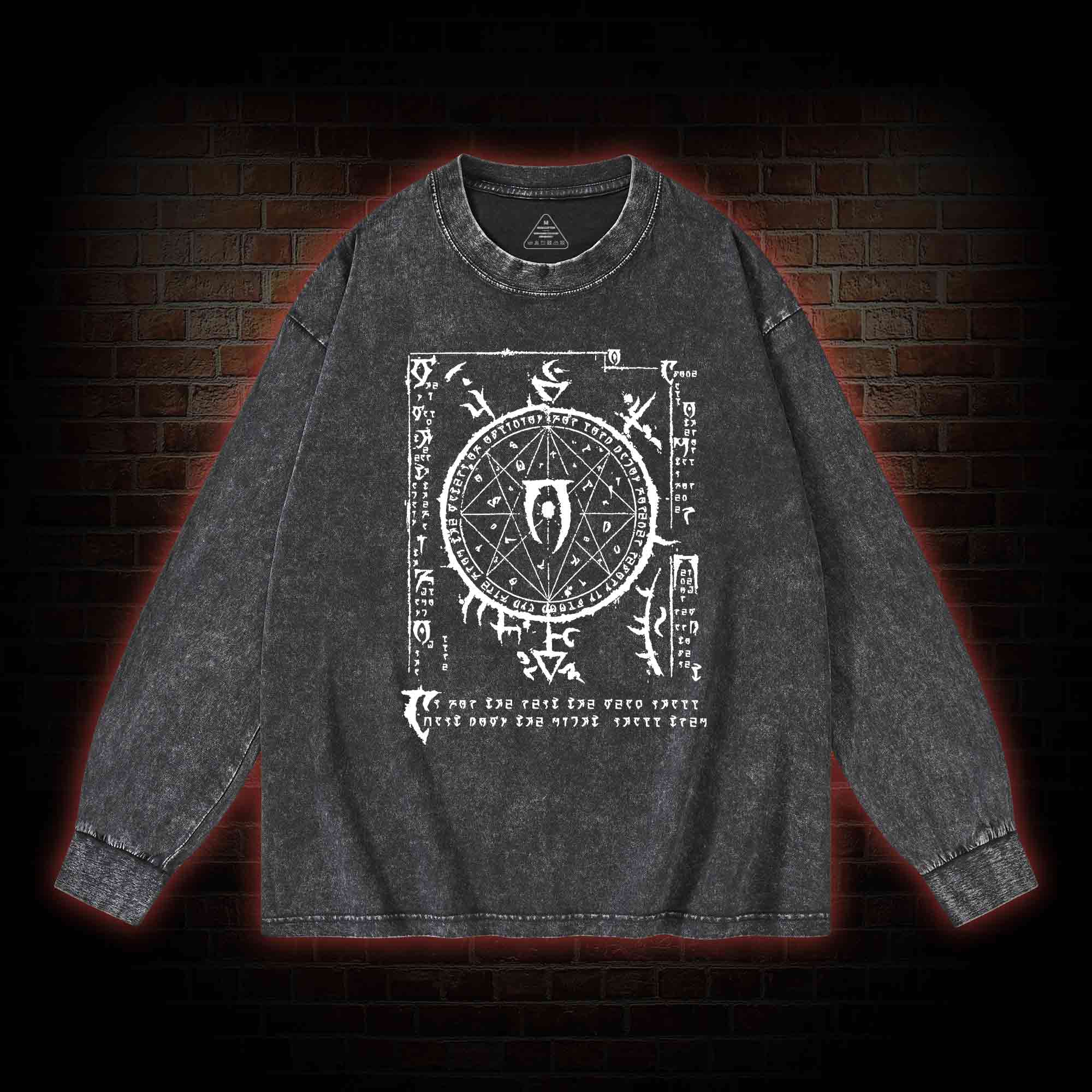 Mysterium Washed Long-Sleeve T-shirt