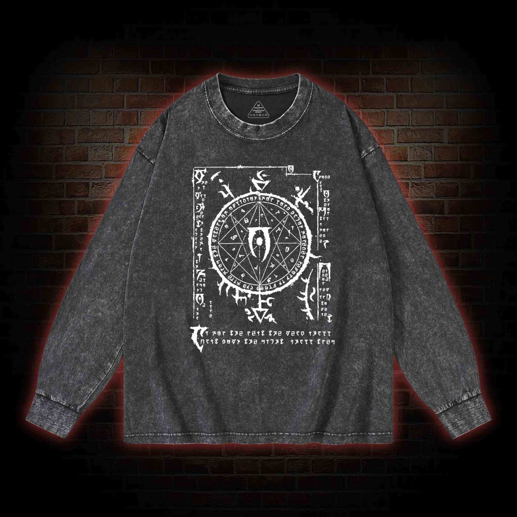 Mysterium Washed Long-Sleeve T-shirt