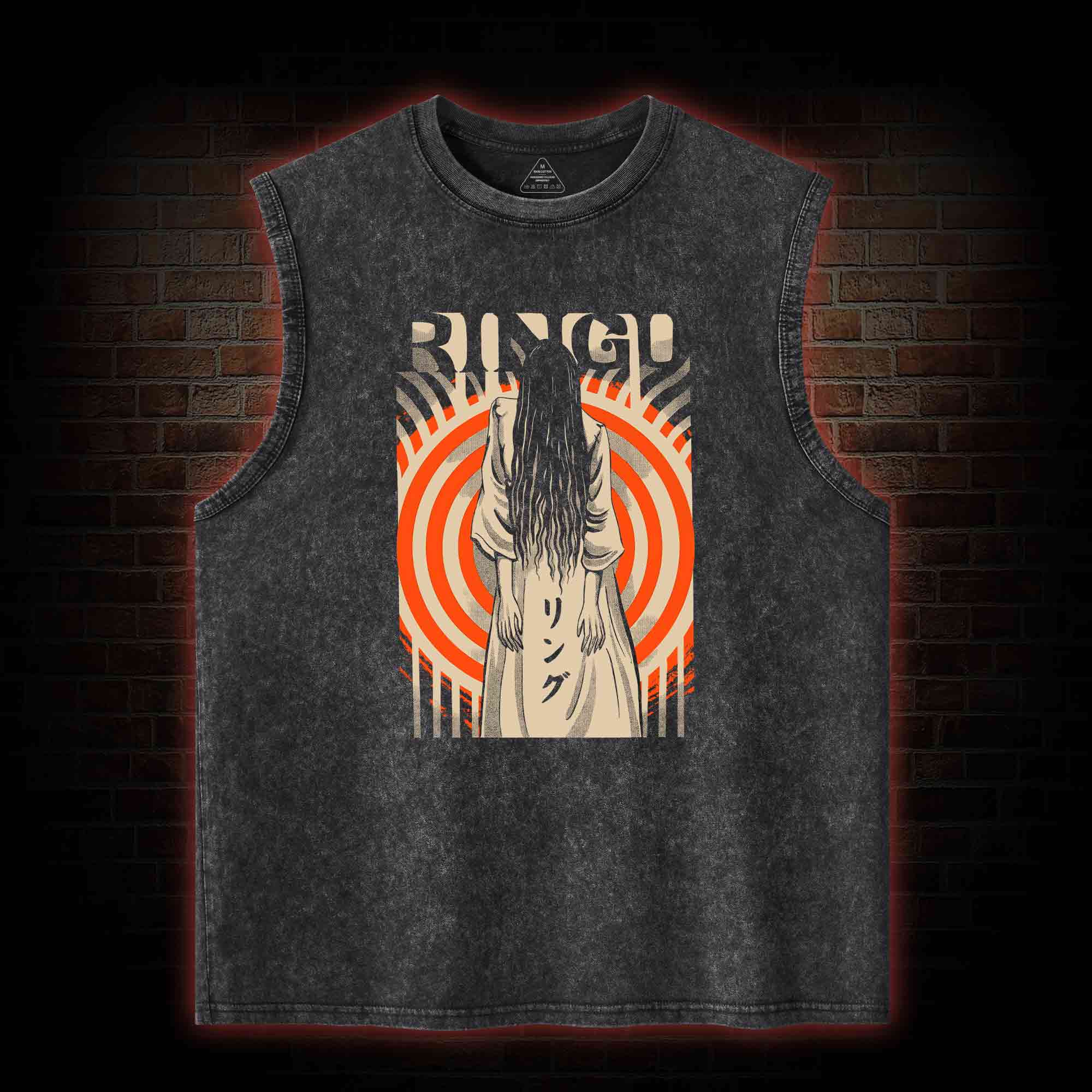 You Will Die in Seven Days Washed Tank Top